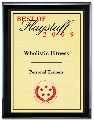 Wholistic Fitness® wins Best of Flagstaff Personal Trainers